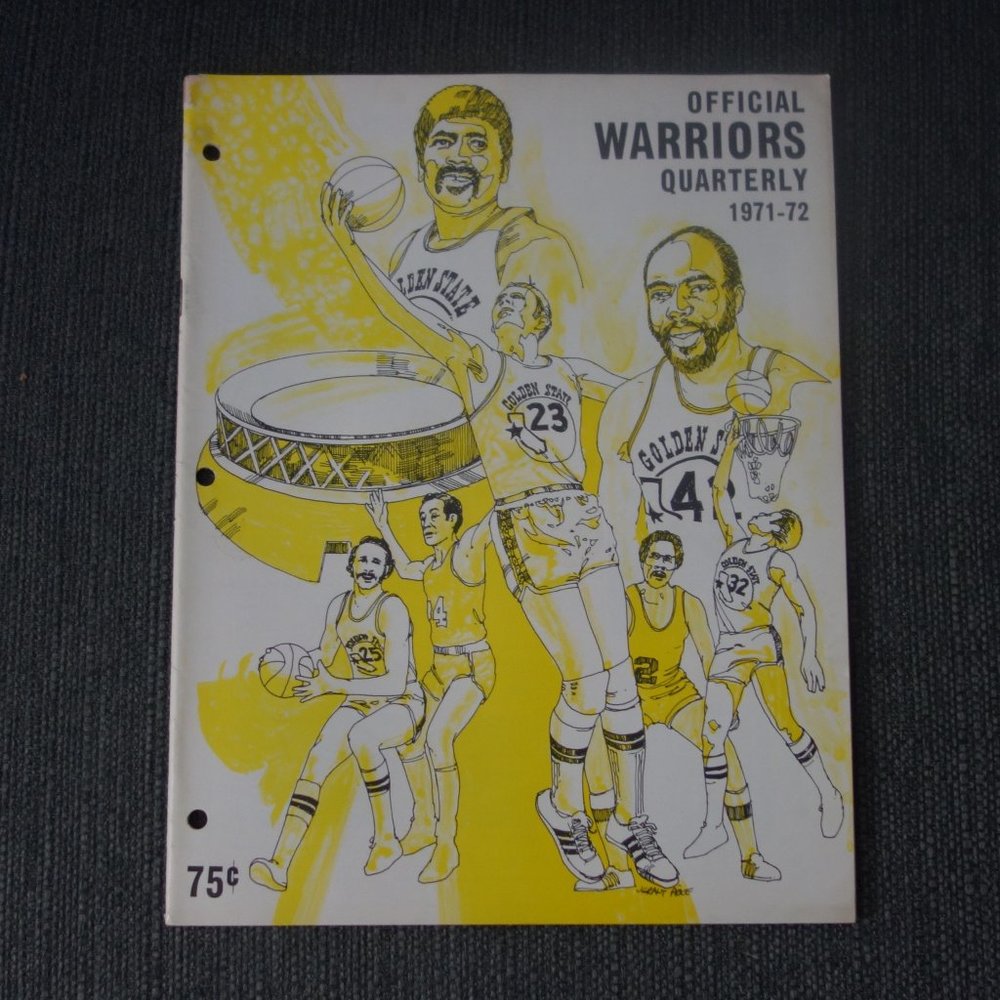 Vintage Official Warriors Quarterly 1971-72